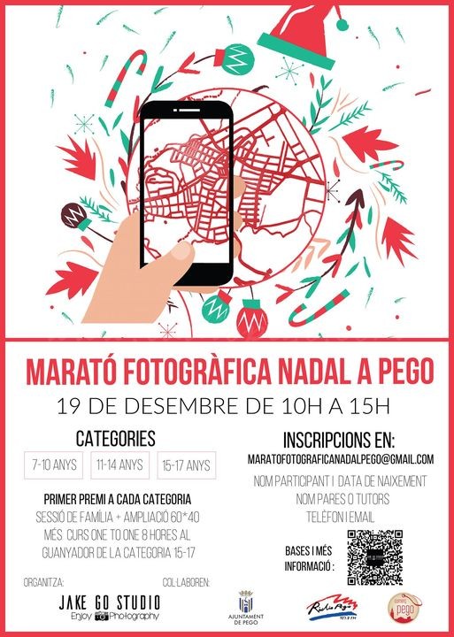 El dissabte se celebrarà la I marató fotogràfica Nadal a Pego