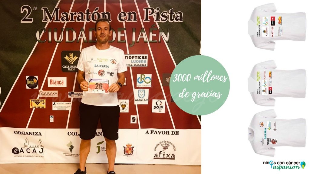 Carlos Siscar Bay comença la donació dels diners del repte Esperança 506