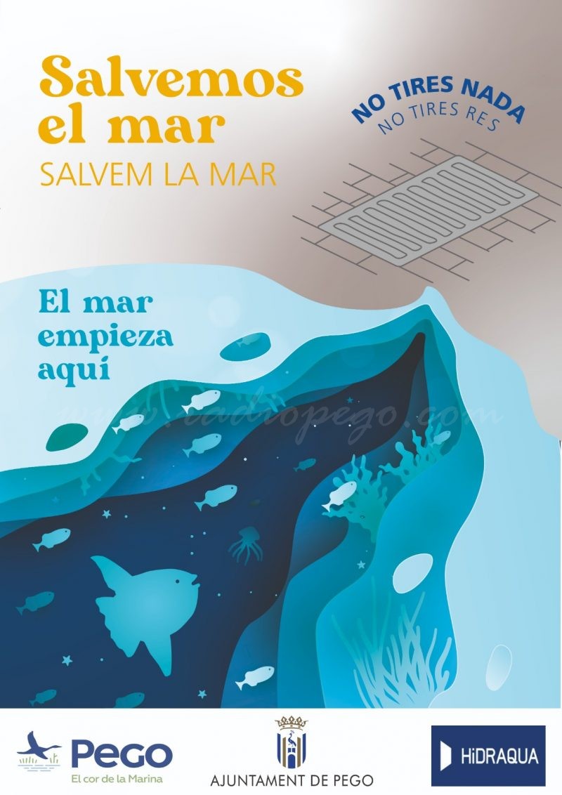 Pego participa en la campanya comarcal “La Mar comença ací”