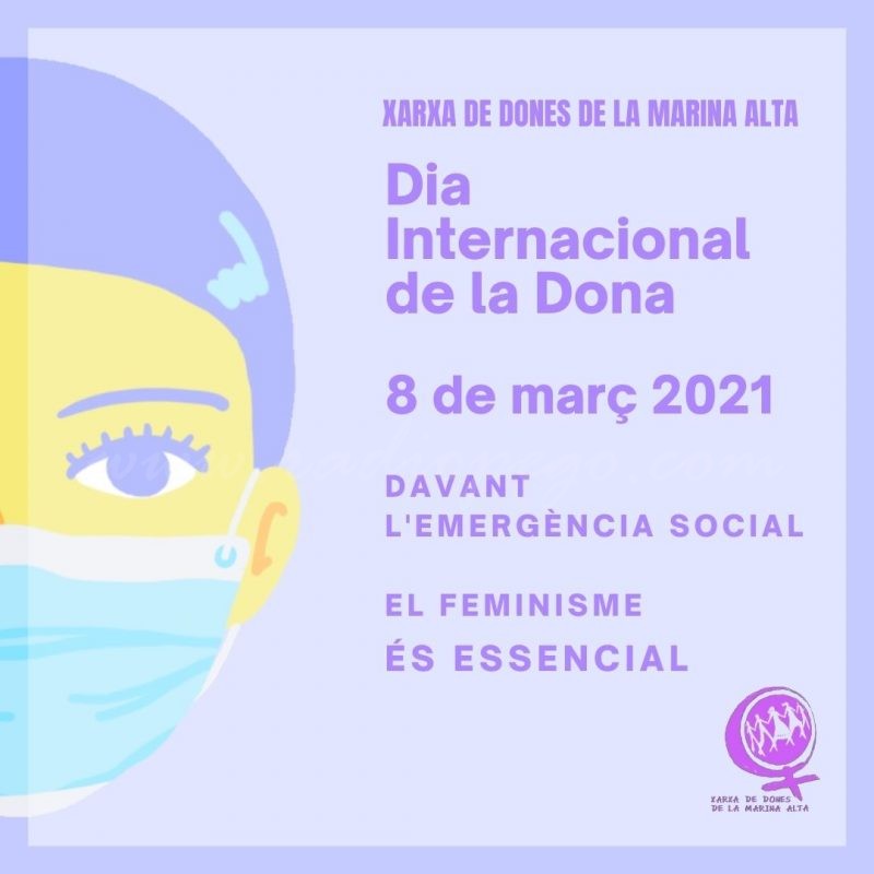 Manifest Dia Internacional de la Dona 2021 de la Xarxa de Dones de la Marina Alta