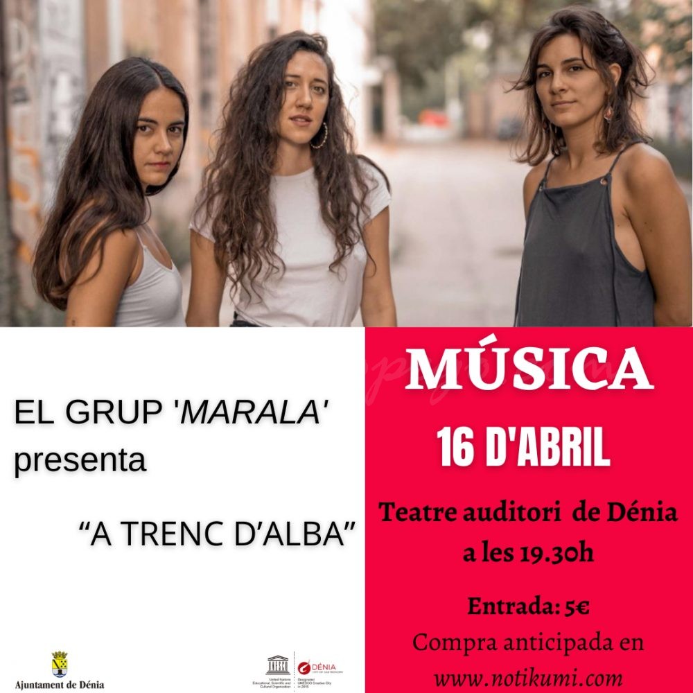 Concert “A Trenc d’alba” Dénia