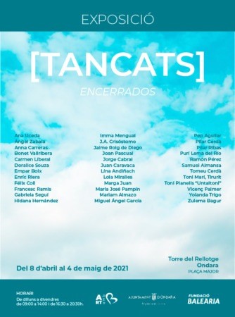 Exposició ‘Tancats’ de pintures de 36 artistes, Ondara. Exposició ‘Tancats’ de pintures de 36 artistes, Ondara.