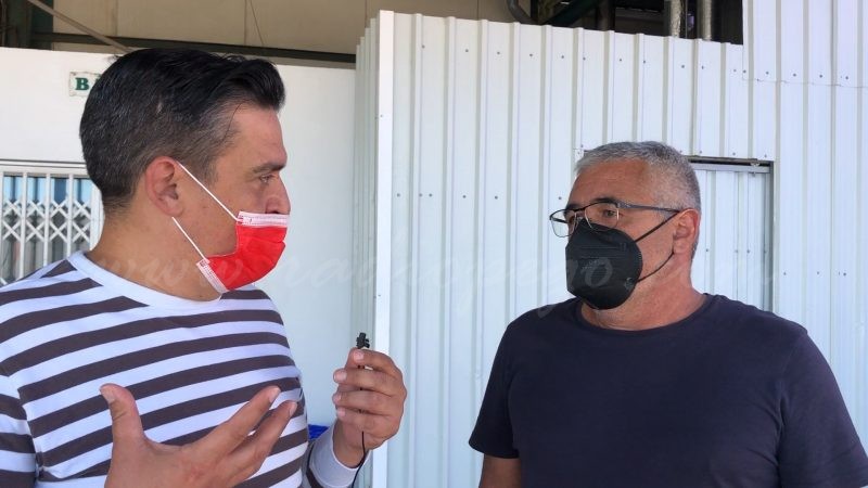 Carles Mulet reclama reciprocitat fitosanitària en les importacions de països tercers en una visita a la Cooperativa de Pego