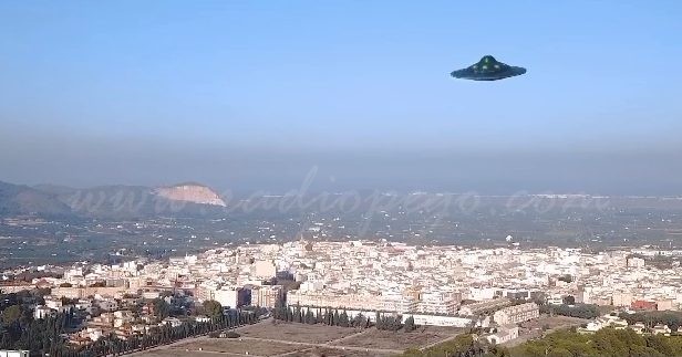 Veïns de Pego avisten una nau espacial