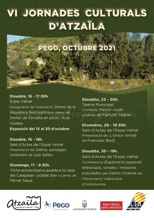 Atzaïla inicia este cap de setmana les seues Jornades Culturals