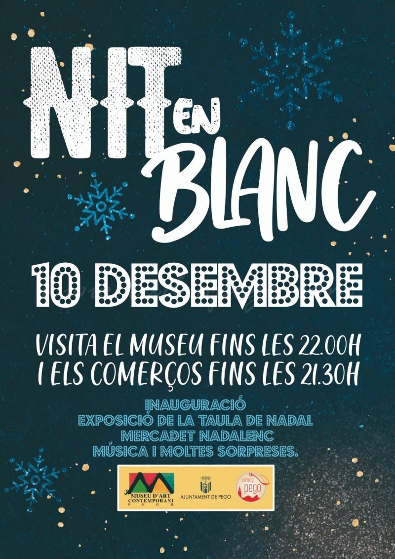 Pego celebra demà la Nit en blanc del comerç i la cultura