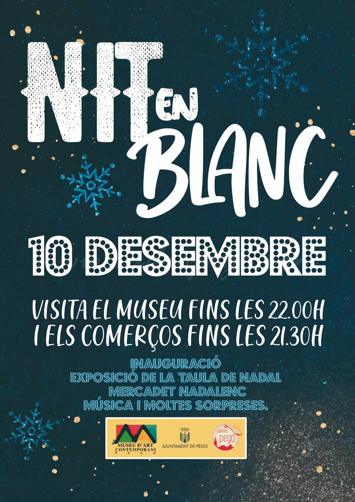 Pego celebra demà la Nit en blanc del comerç i la cultura