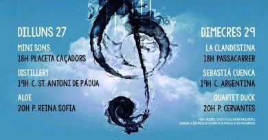 Torna el festival Sons d’Hivern a Pego