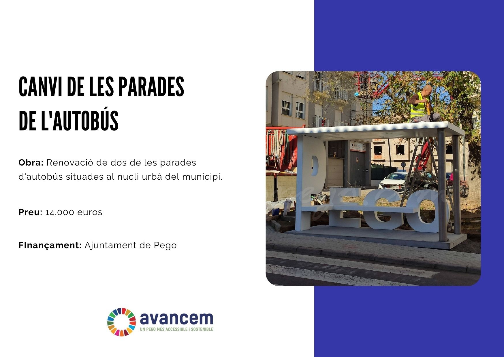 L’Ajuntament de Pego posa en marxa un programa d’actuacions per a millorar l’accessibilitat