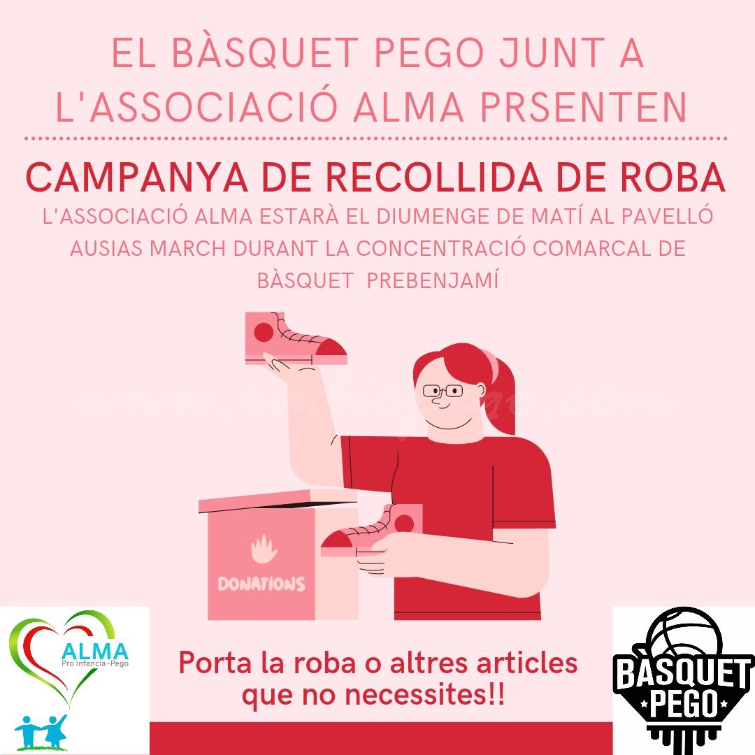 Bàsquet i solidaritat diumenge al pavelló de Pego