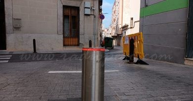 Des de hui els carrers del centre de Pego estan tancats al trànsit de dijous a diumenge