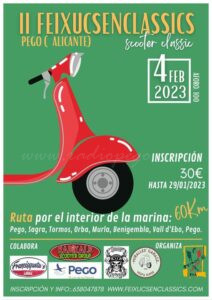 II Feixucsenclassics, dissabte a Pego