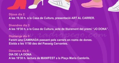 Els actes del Dia de la Dona s’enceten aquesta setmana