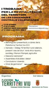 Territori Viu arranca amb una trobada a Planes per analitzar el futur del territori rural
