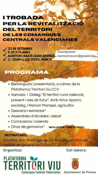 Territori Viu arranca amb una trobada a Planes per analitzar el futur del territori rural