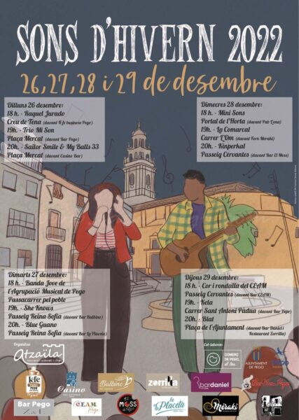 Atzaïla convoca el concurs de Cartells del festival Sons d’Hivern 2023