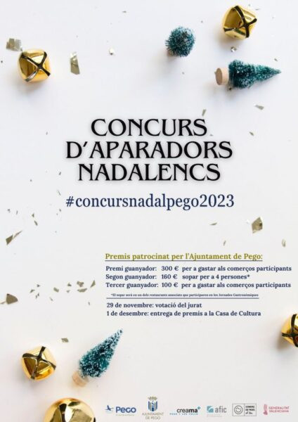 Convocat el concurs d’aparadors nadalencs a Pego