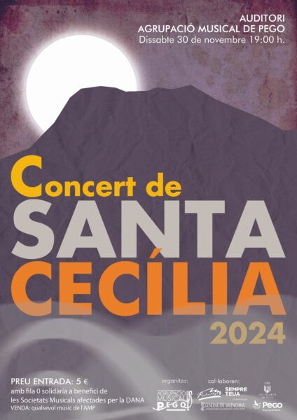 Mites i llegendes, protagonistes del concert de Santa Cecília de l’Agrupació Musical de Pego