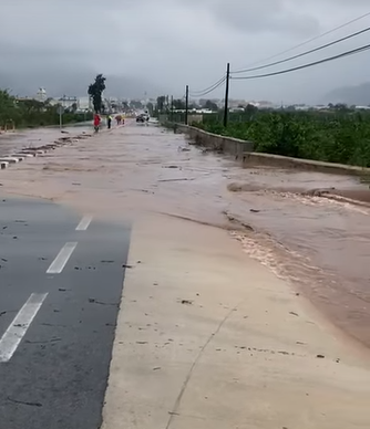 136,2 litres per metre quadrat en 12 hores han caigut a Ambra