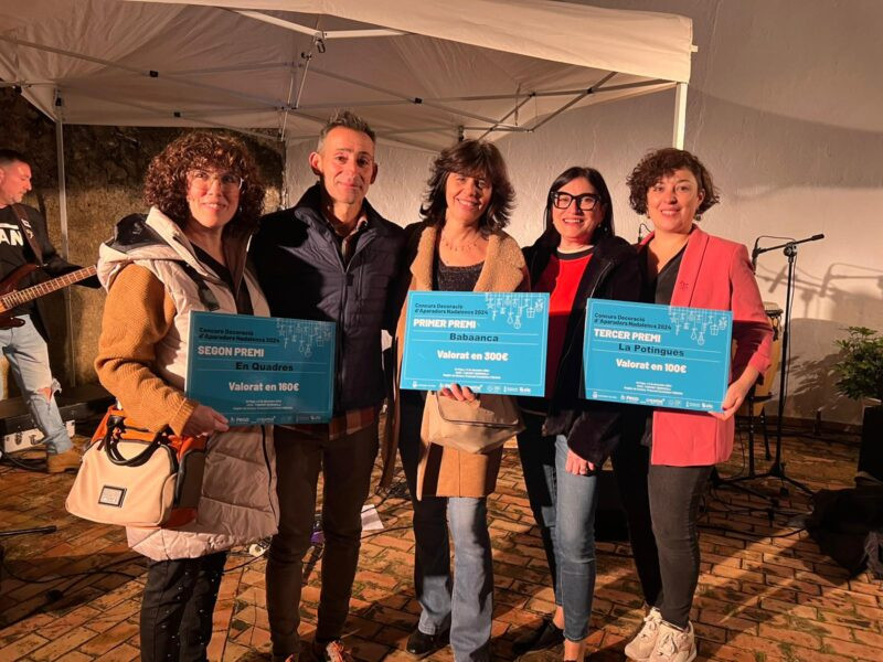 Babaanca, En Quadres i La Potingues guanyen el concurs d’aparadors de Nadal