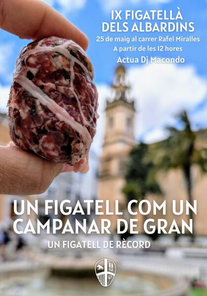 El figatell més gran del món es farà a Pego en la IX Figatellà de la Filà Albardins