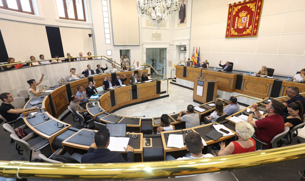 Pego rebrà 30.000€ del Pla + Prop de la Diputació d’Alacant, 201.455€ menys que el 2024