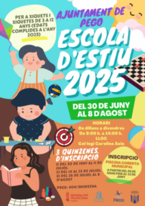 Ja activa l’Escola d’Estiu de Pego