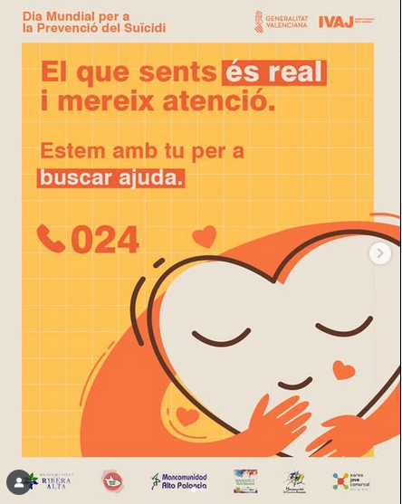 ‘Deixa’t Viure’ convida a exprimir la vida sense interrupcions, en el Dia Mundial per a la Prevenció del Suïcidi ‘Deixa’t Viure’ convida a exprimir la vida sense interrupcions, en el Dia Mundial per a la Prevenció del Suïcidi