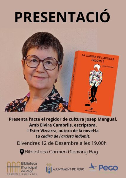 ‘La cadira de l’artista indòmit’ es presenta hui a Pego