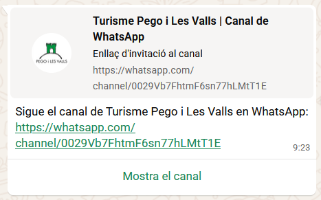 La Tourist Info de Pego i les Valls compta amb un nou canal de difusió La Tourist Info de Pego i les Valls compta amb un nou canal de difusió
