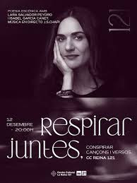 La poeta Isabel Garcia Canet estrena, junt amb l’actriu Lara Salvador, ‘Respirar juntes’