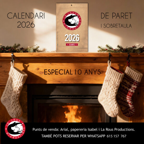 10 anys d’un calendari singular, el calendari ‘pegolí’
