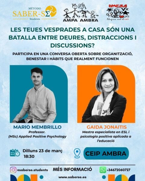 Gestionar les vesprades per a eliminar conflictes, és la proposta de l’AMPA del CEIP Ambra