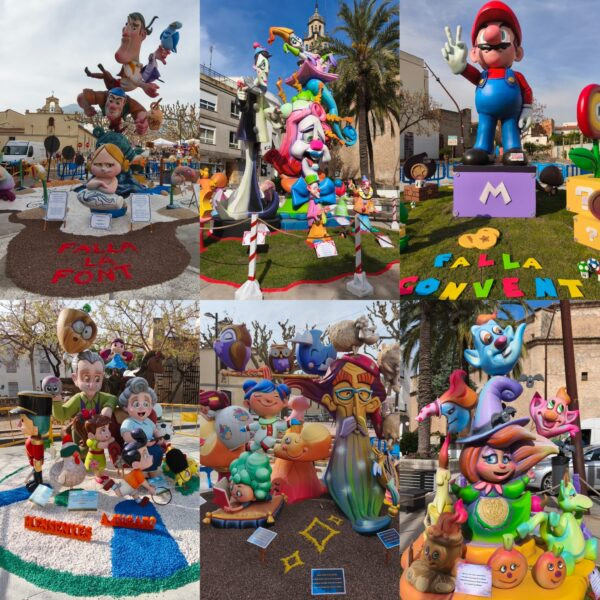 Les Falles de Pego viuen els dies seus dies grans