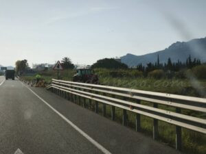 Es reprenen les obres de millora de la N-332 en l’encreuament amb la carretera del mar amb tres mesos de retard